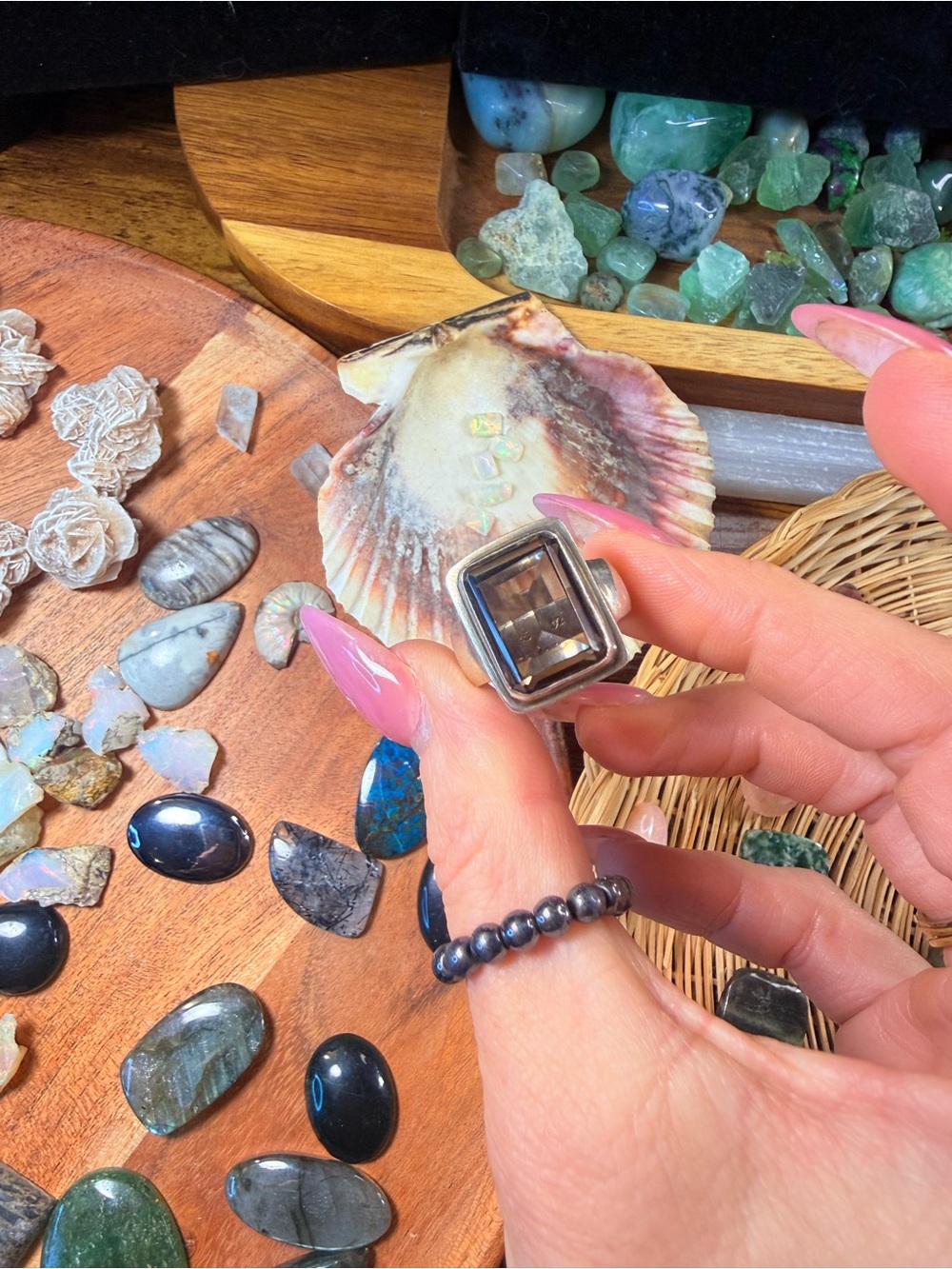 Handmade crystal stone bundle - Picture 5 of 6